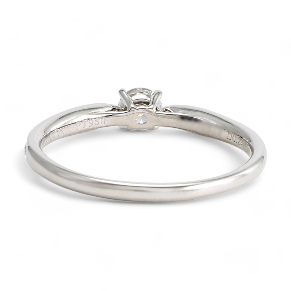 Tiffany & Co. Tiffany Harmony PT950 Ring I Platinum Diamond