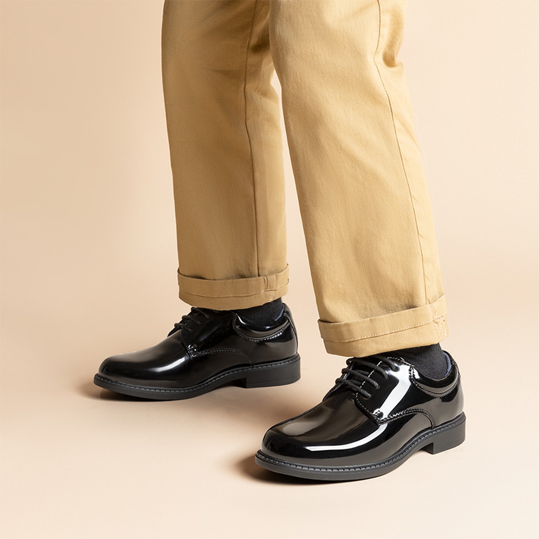 Boys' Plain-Toe Oxford Dress Shoes