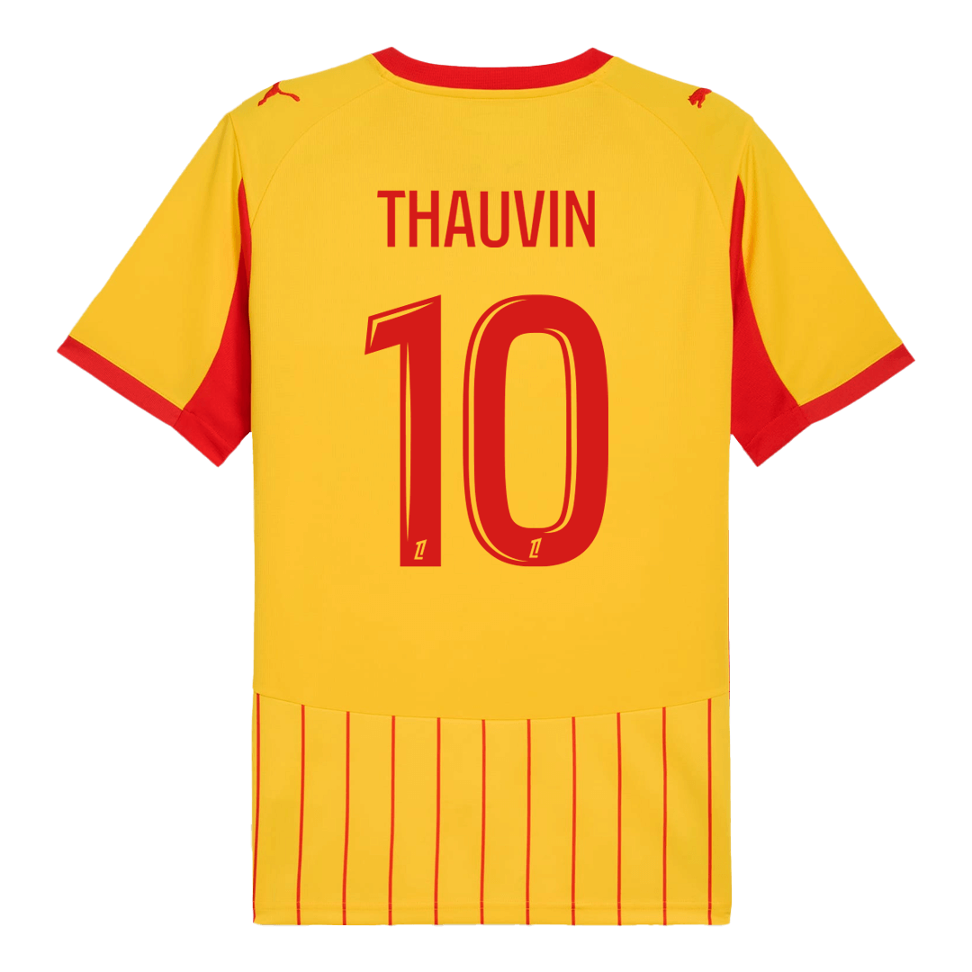 THAUVIN #10 RC Lens Home Soccer Jersey 2025/26