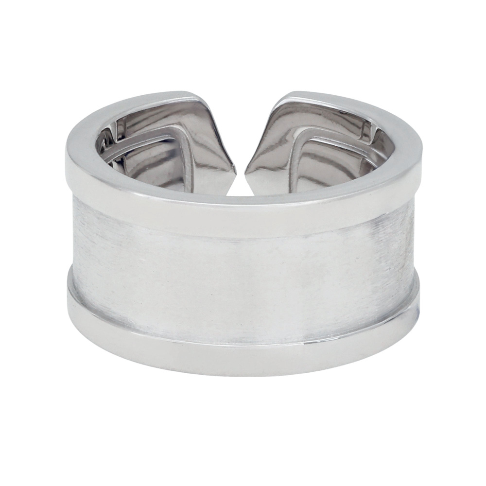Cartier 2C Lm Ring 18K White Gold