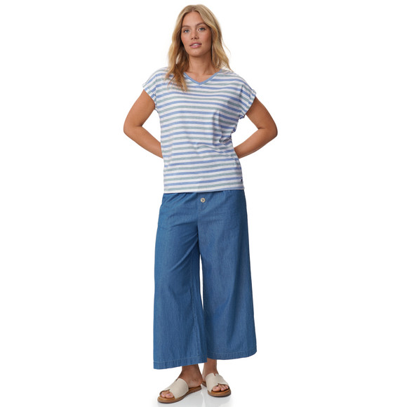 Gina Damen T-Shirt im Basic-Look