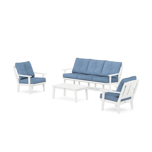 POLYWOOD Mission 4Piece Deep Seating Set with Sofa