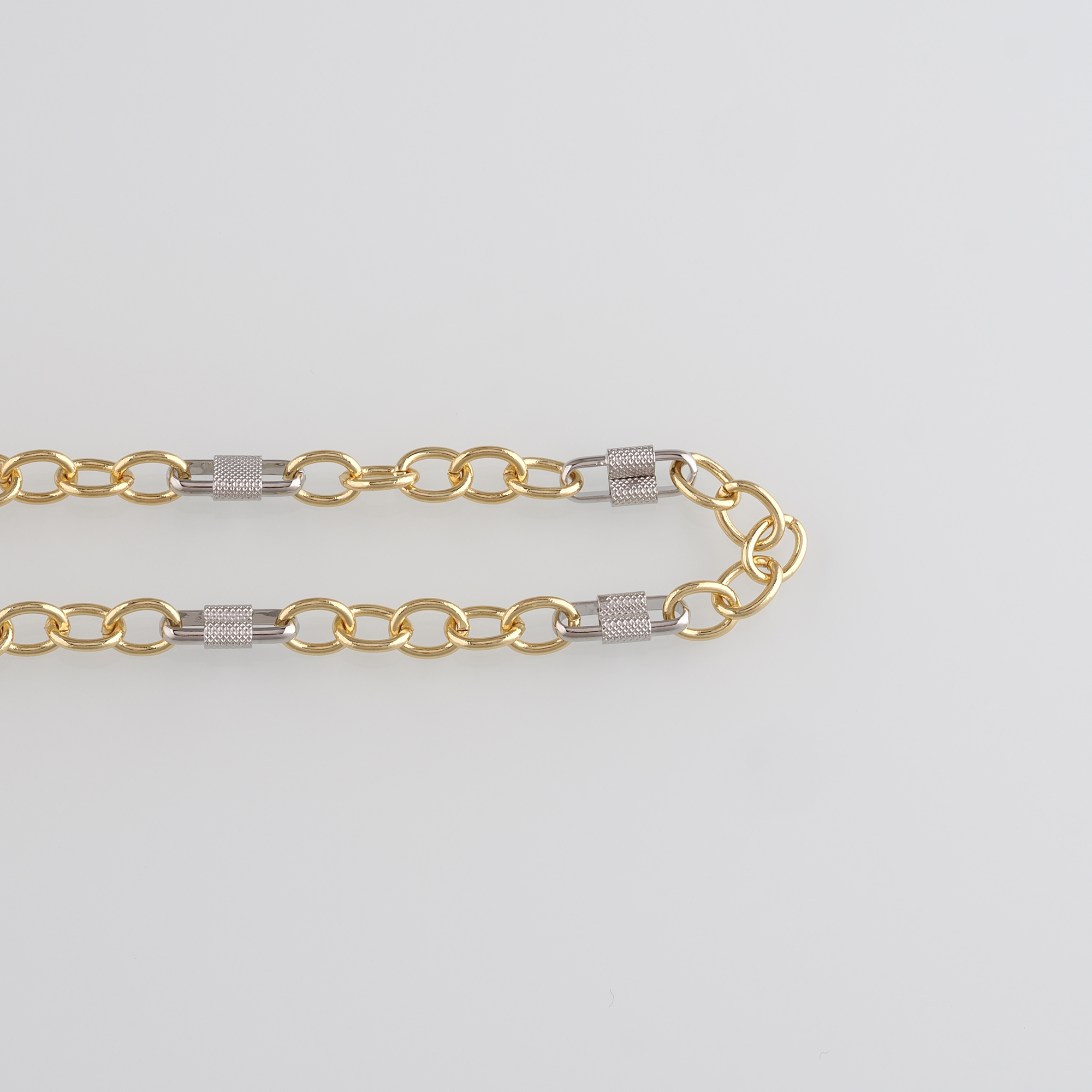 18K Gold Filled Oval Link Necklace,Dainty Thin Chain,Minimalist Necklace,Paper Clip Chain Necklace