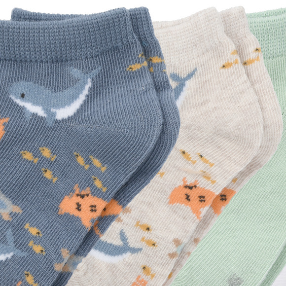 Topomini 4 Paar Baby Sneaker-Socken im Set