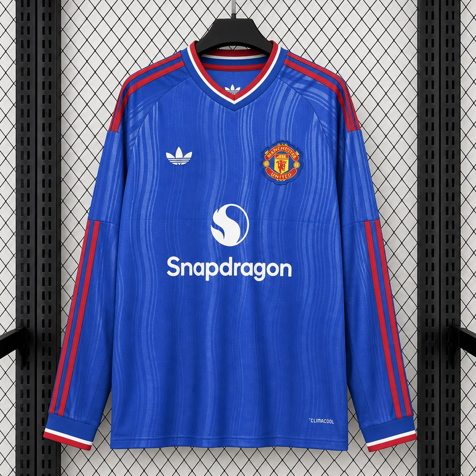 Manchester United 26/27 Away Jersey Long Sleeves S-4XL Fan Version