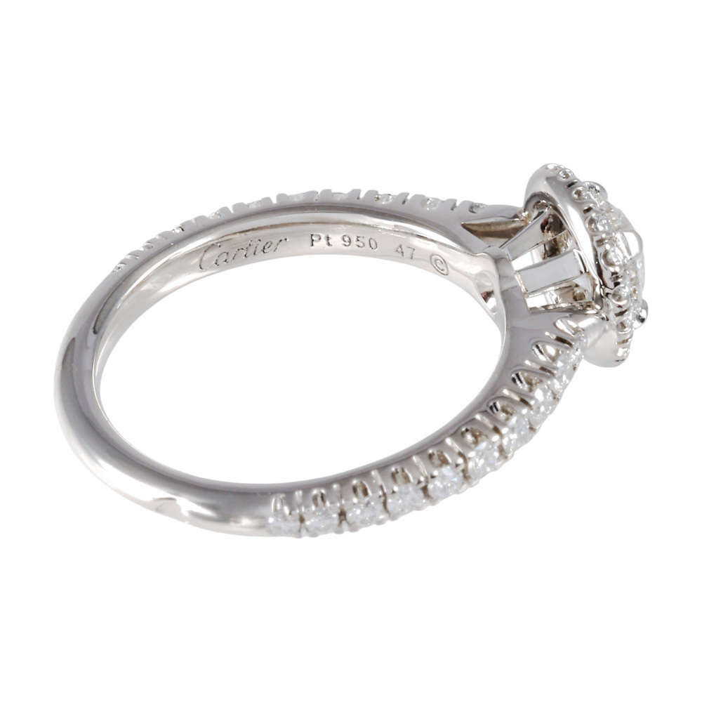 Cartier Destiny Solitaire Diamond Ring Platinum N4245600