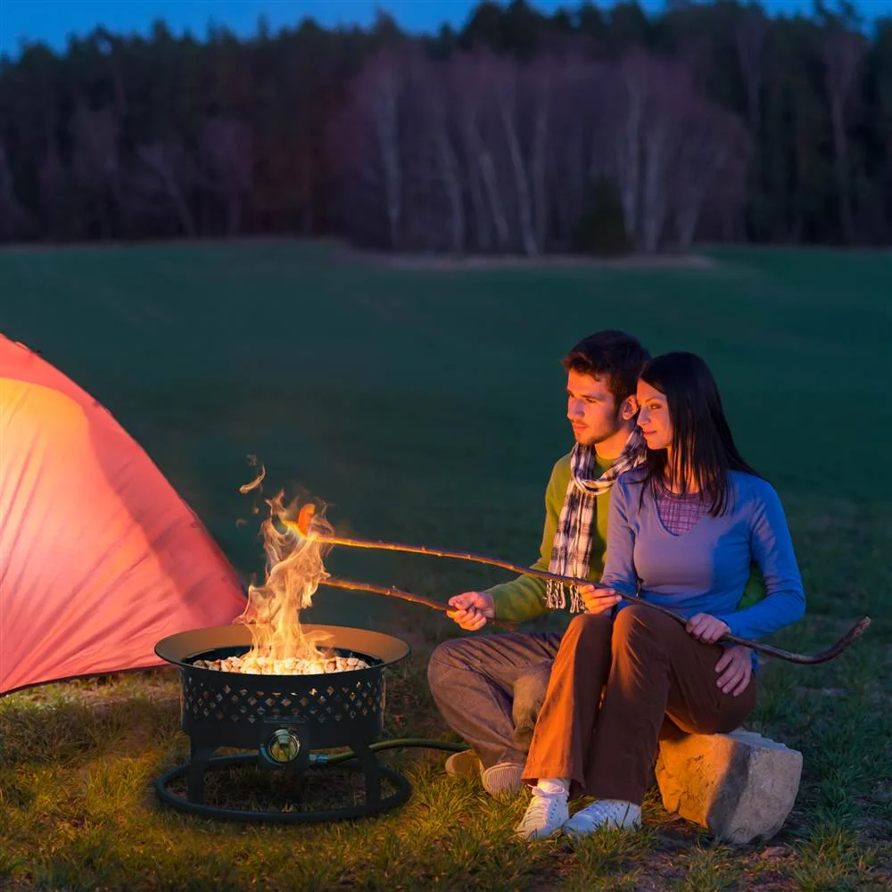Aurora Steel Firebowl