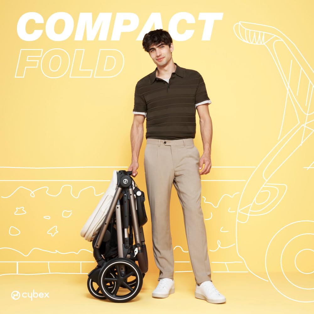 Cybex Stroller Configurations Ergonomic Near Flat