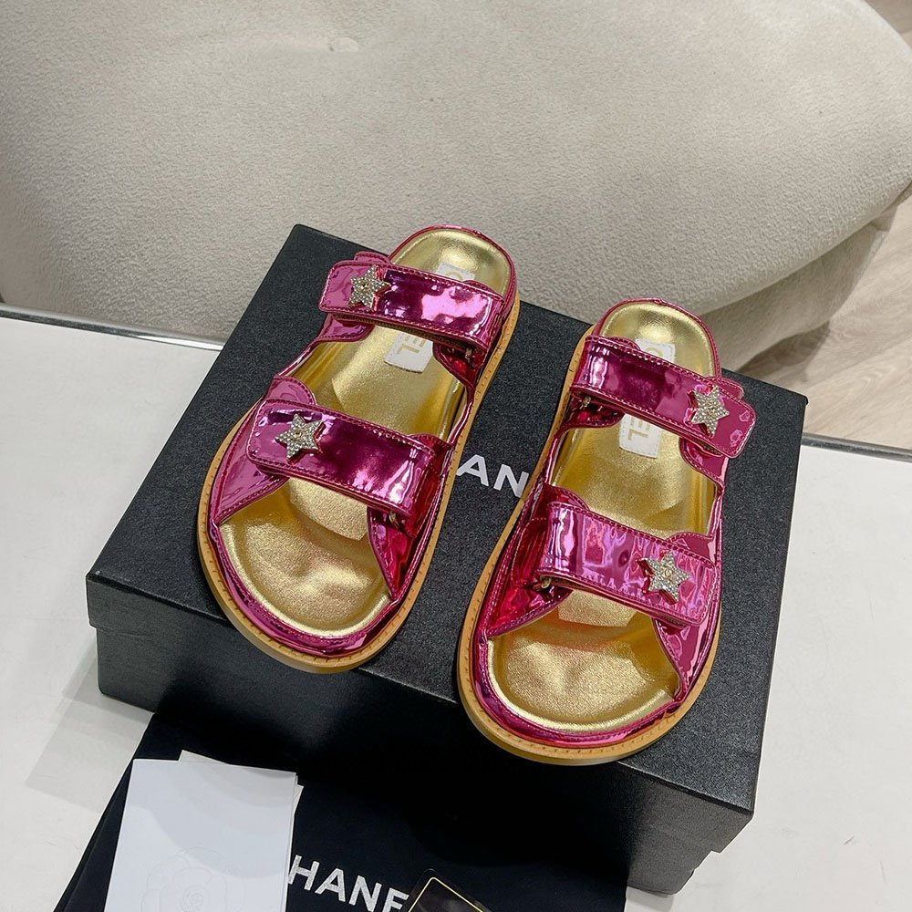 Chanel Fashionable Half Slippers Sandals Slide