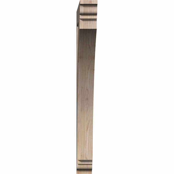 3 1/2x22W x 30x22D x 38x22H Thorton Traditional Smooth BRACKET, Douglas Fir