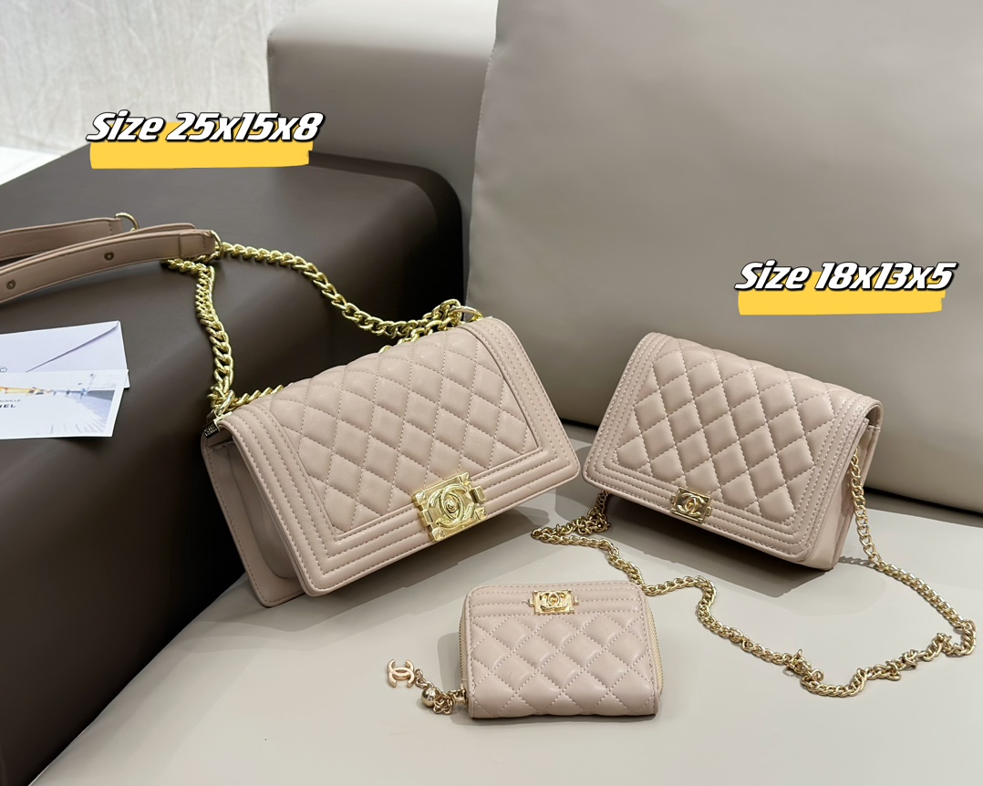 Chanel three piece combination set - cnluxepick