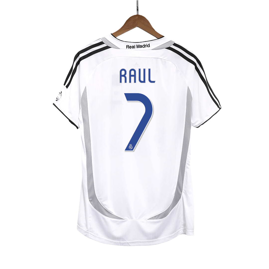 Retro Soccer Jersey RAUL #7 Real Madrid Home 2006/07