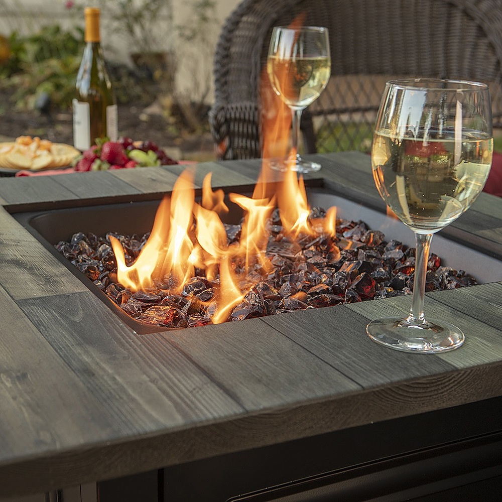 Mr. Bar-B-Q - Burlington Fire Pit - Black
