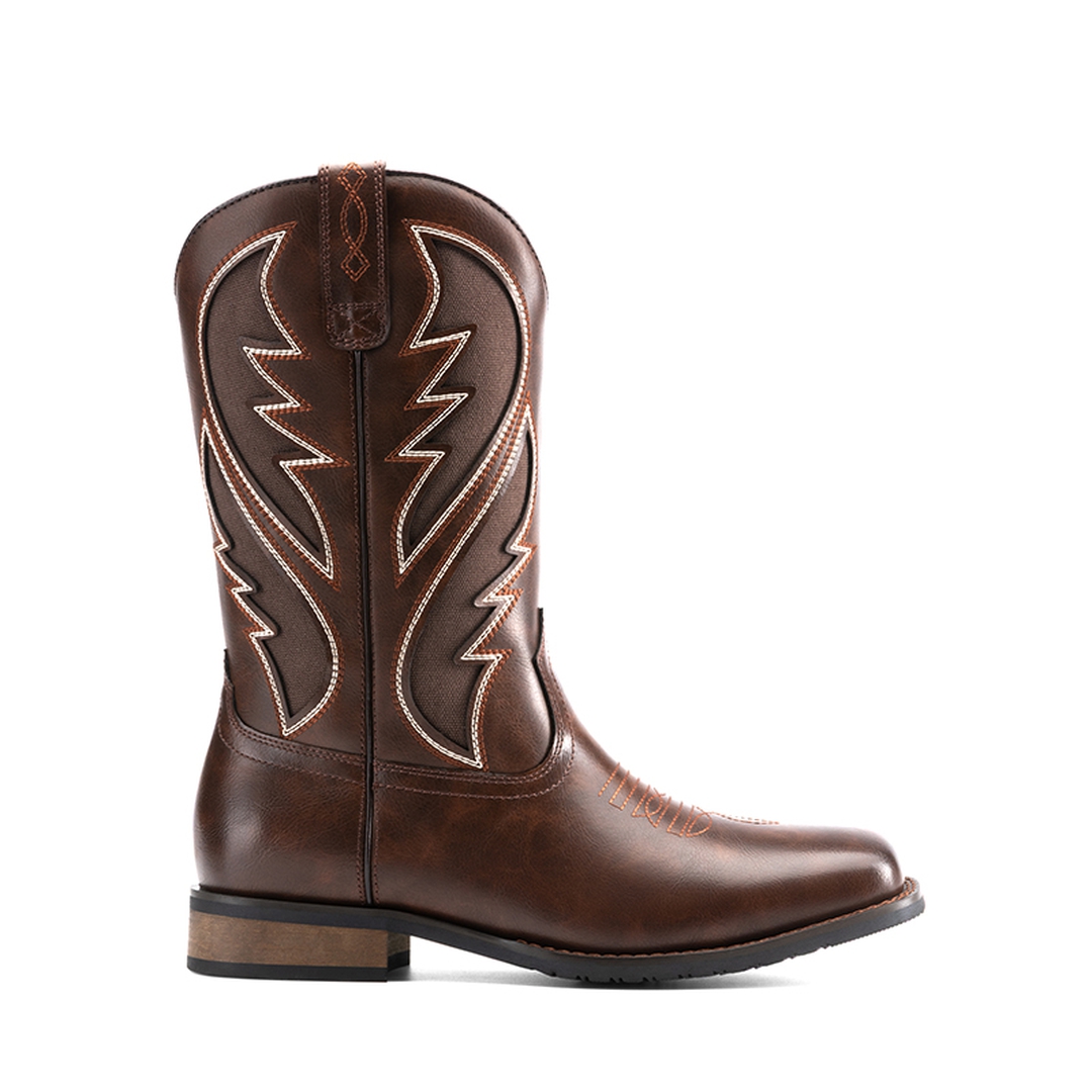 Men’s Embroidered Western Cowboy Boots