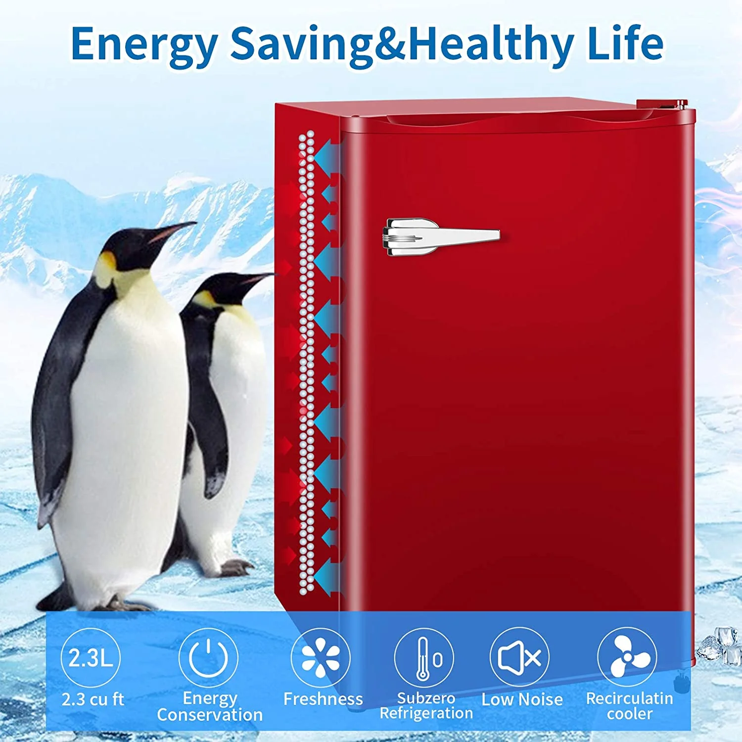 Compact Upright Freezer