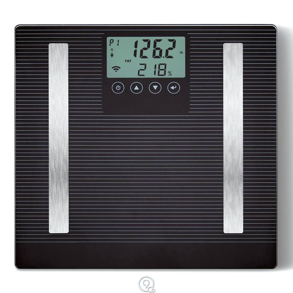 Detecto 8-in-1 iConnect Smart Digital Scale, Black