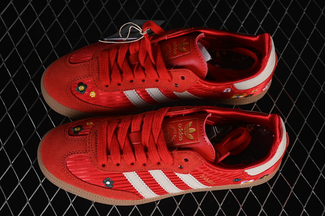 Adidas Samba Og Casual Sneakers Red/White/Red IH9056