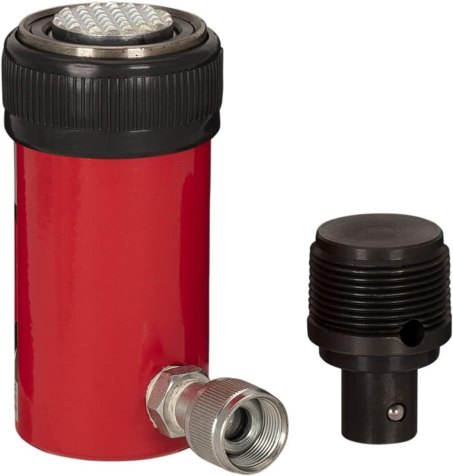 B65115 Black/Red Hydraulic Body Repair 19 Piece Kit - 10 Ton Capacity