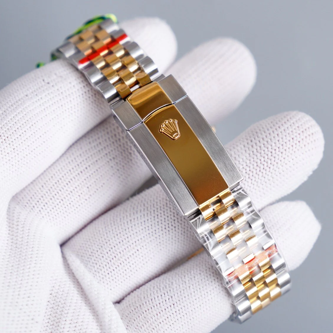 DATEJUST 41MM TWO-TONE WHITE DIAL JUBILEE BRACELET