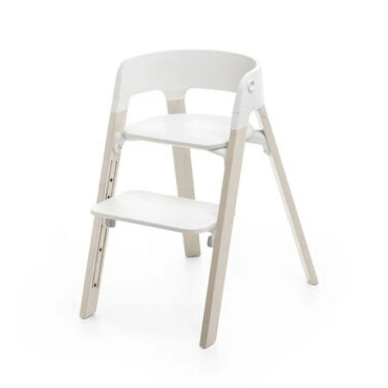 2026 Stokke Steps Adjustable High Chair – Modern Scandinavian Design, Ergonomic & Tool-Free Adjustment, Holds Up to 187 lbs