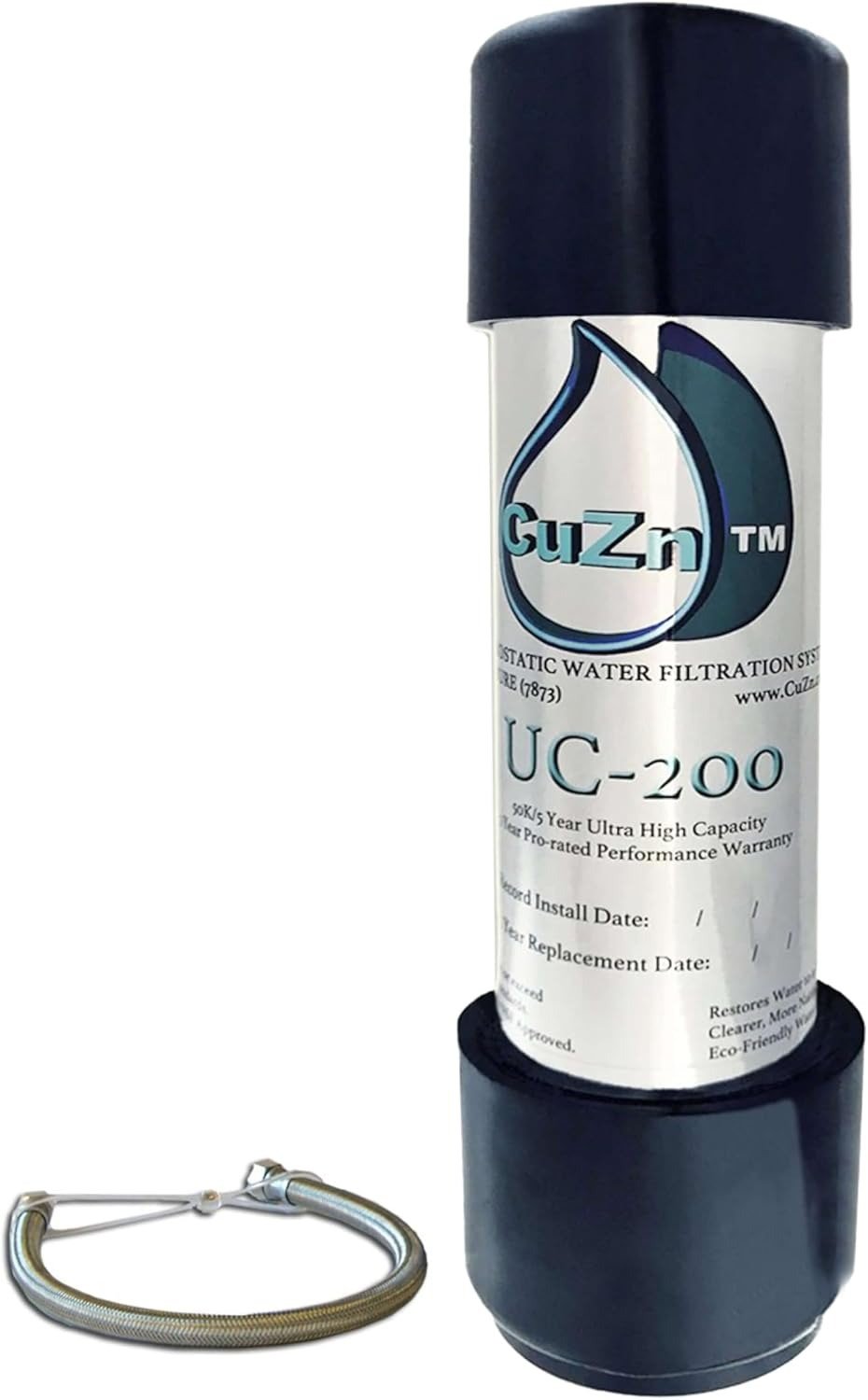 Water Filter for Sink Faucet 5 Year Filtration Life, Reduces PFAs, PFOS, Lead, Chlorine, Improves Taste of Tap Water