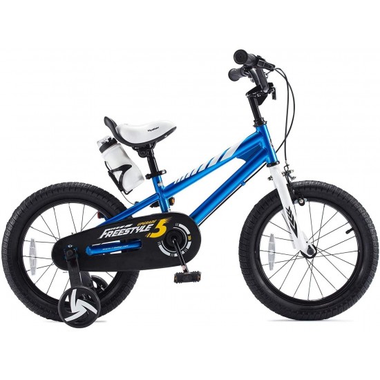 Boys Girls Kids Bike BMX Freestyle 2 Hand Brakes Bicycles with Training Wheels Child Bicycle