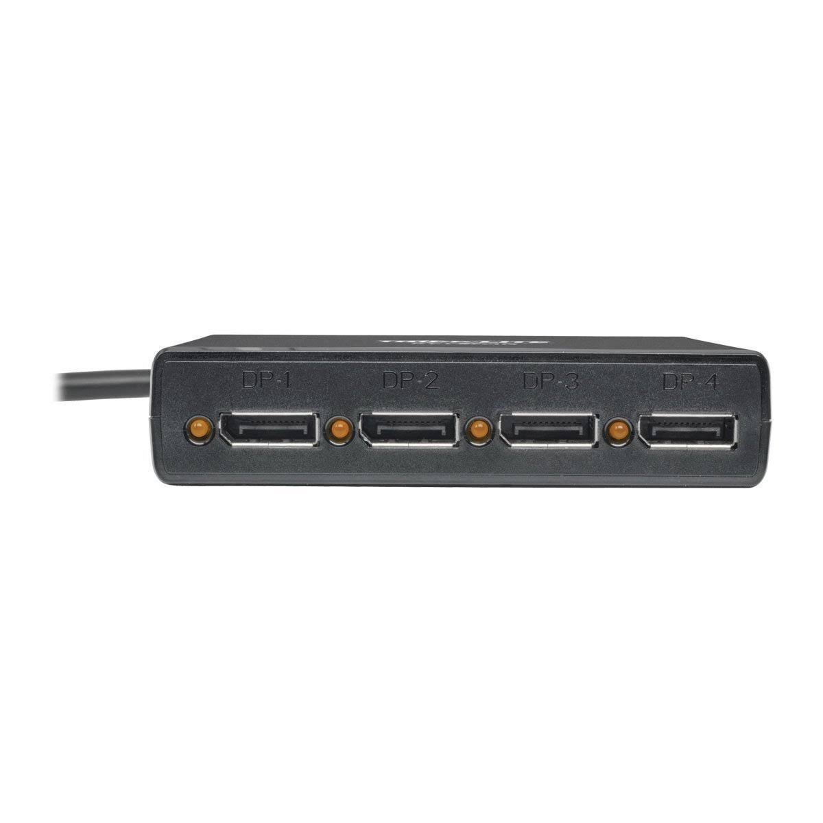 Tripp Lite 4Port Mini DisplayPort to DisplayPort Multi Stream Transport Splitter - 4 DisplayPorts