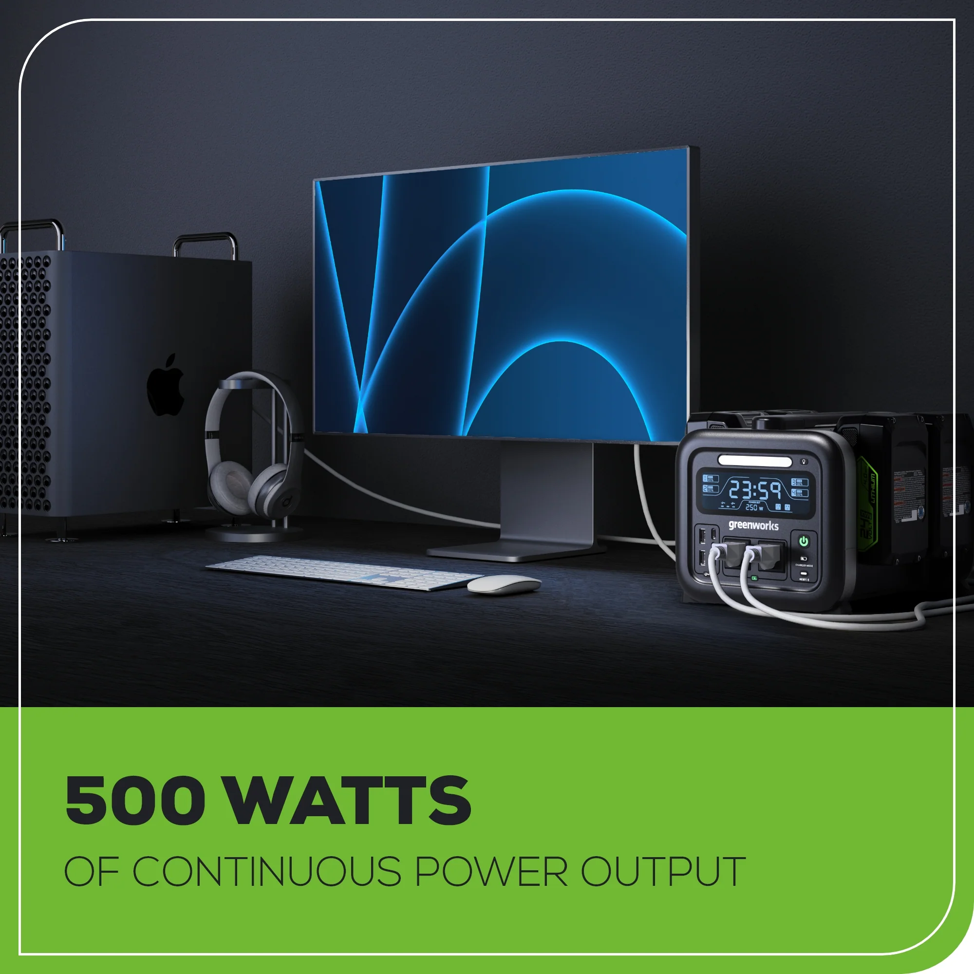 2026 24V 500W Portable Power Station (Tool Only)