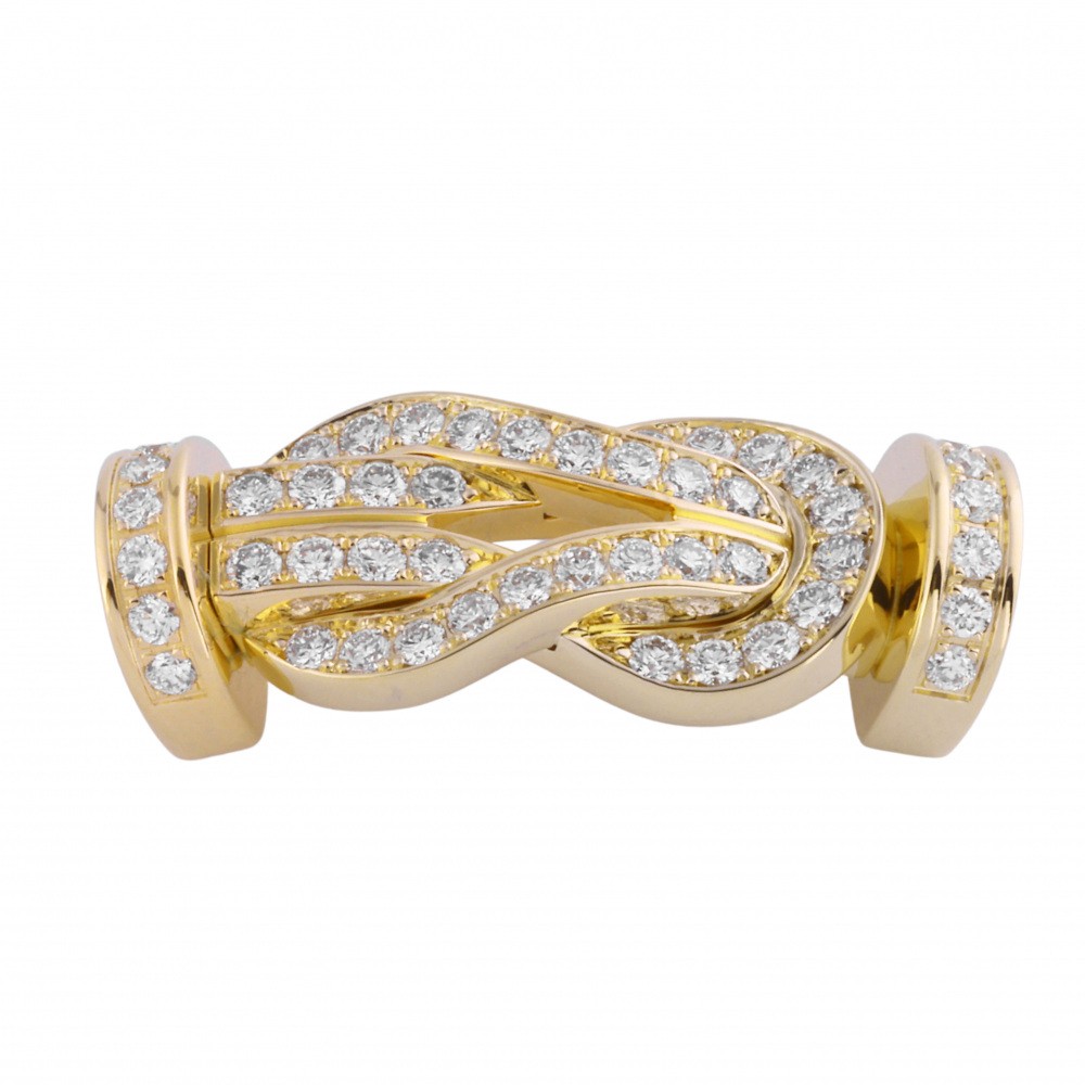 FRED Chance Amphini Bracelet 18K Yellow Gold Diamond 0B0101-6B0108