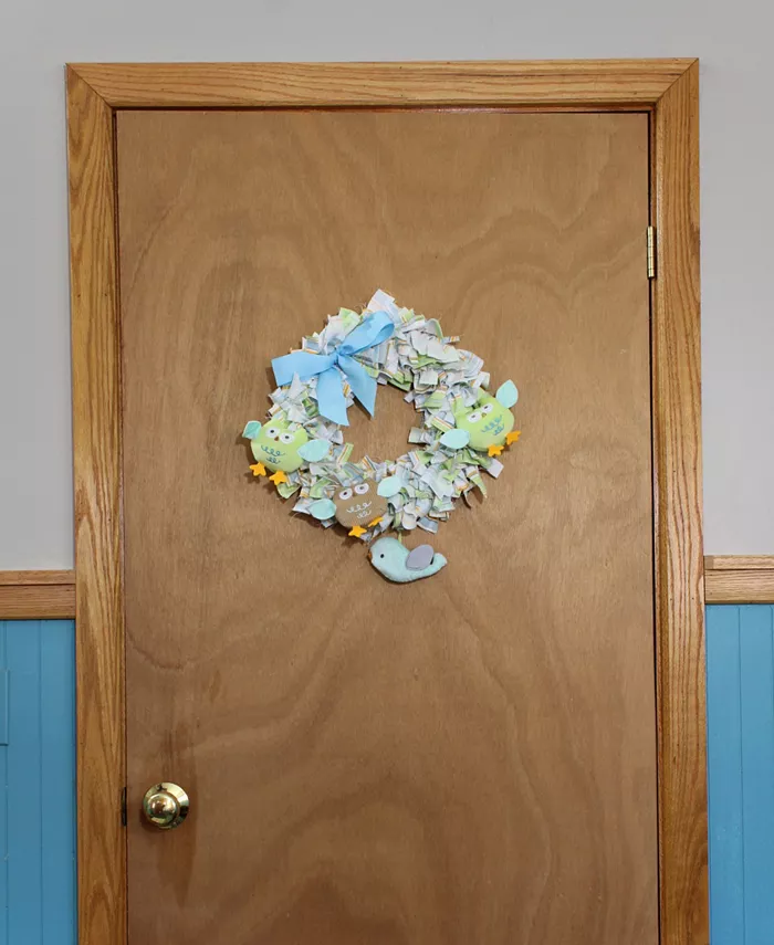 3 Stories Trading Decorative Baby Nursery Wreath
