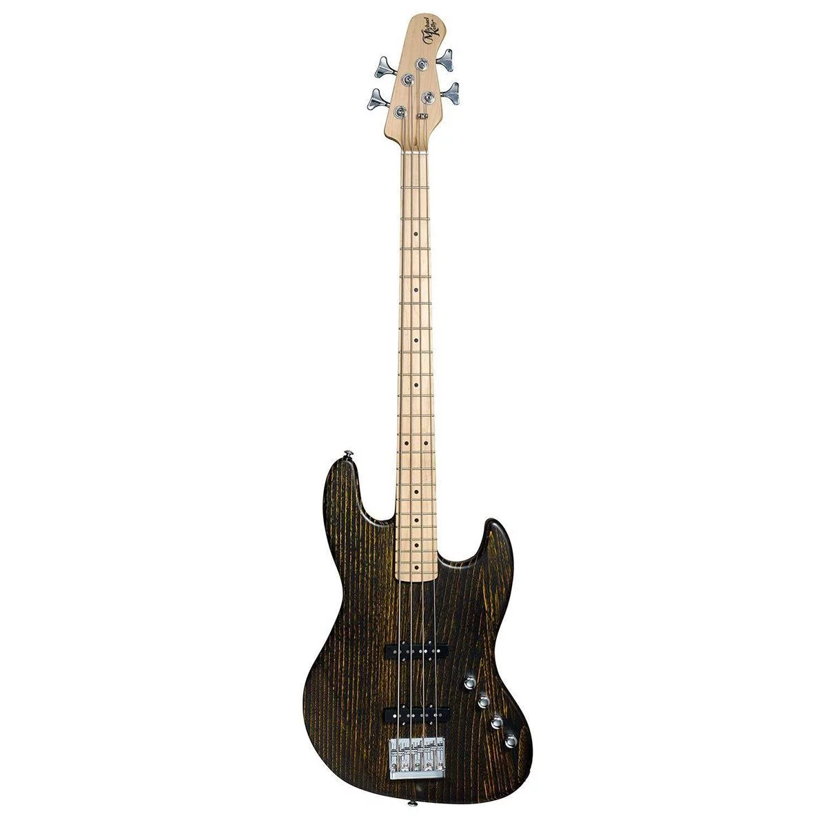 Michael Kelly Element 4OP Bass Guitar (Trans Yellow)