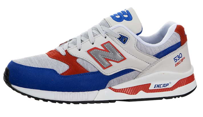 New Balance 530 White/Blue/Red M530CKA 90s Retro Running Shoes