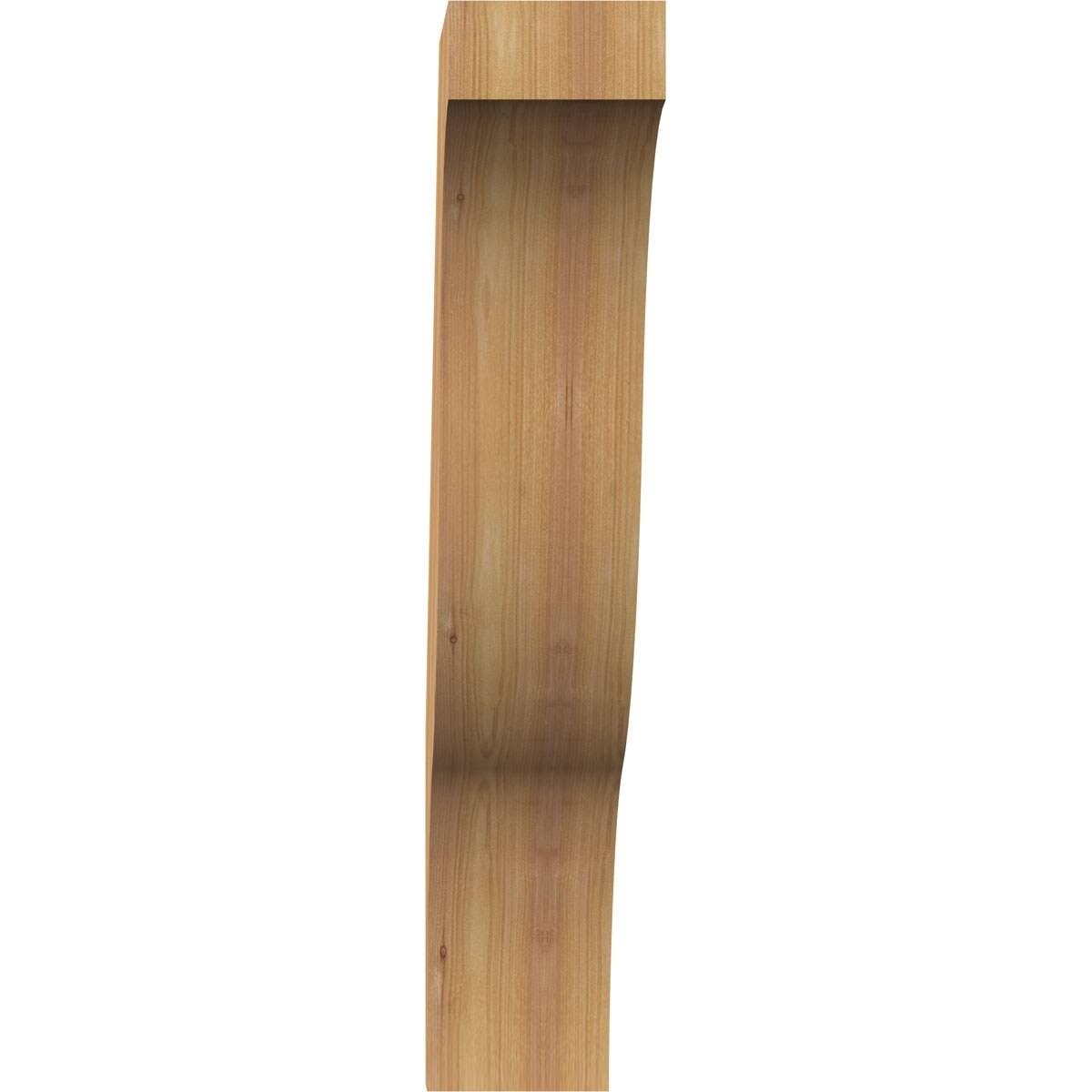 3 1/2x22W x 22x22D x 22x22H Funston Smooth Brace, Western Red Cedar