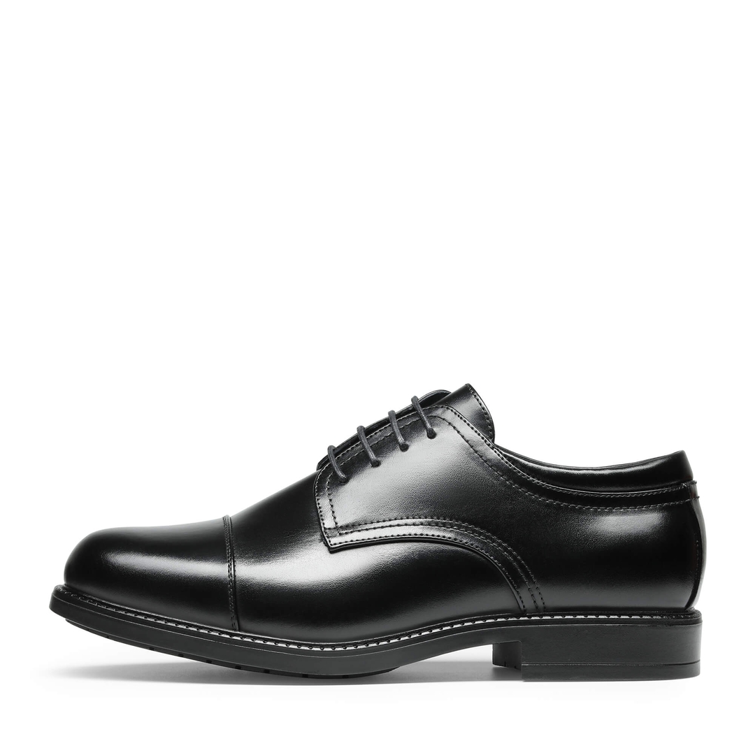 Men's Wide-Fit Cap Toe Oxford Shoes
