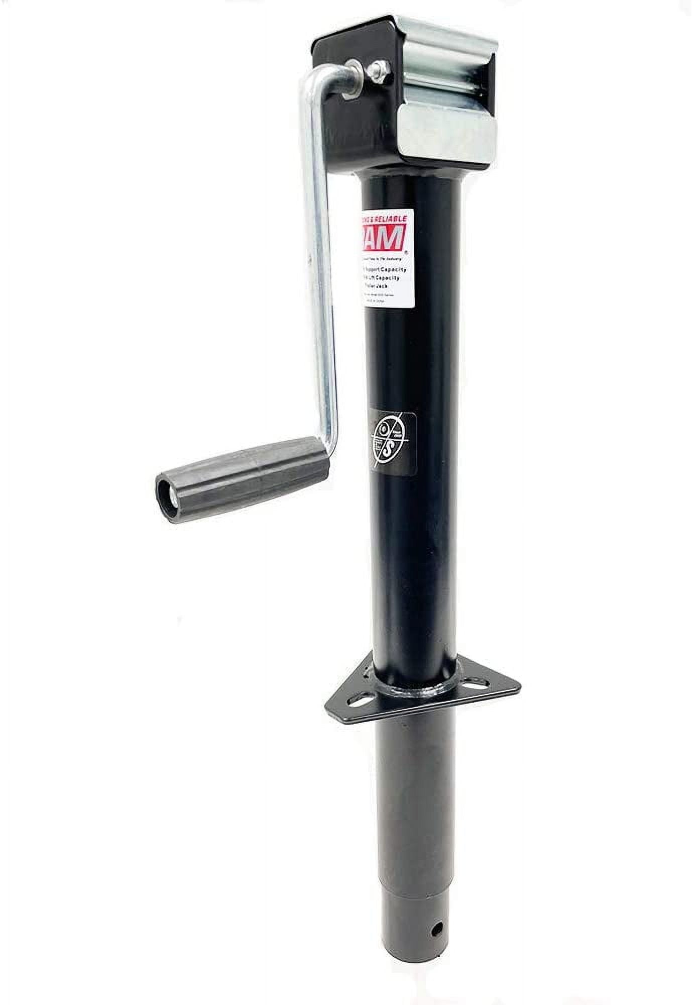 Southwest Wheel 5,000 lbs Side Wind RAM A-Frame Trailer Jack w/ 6