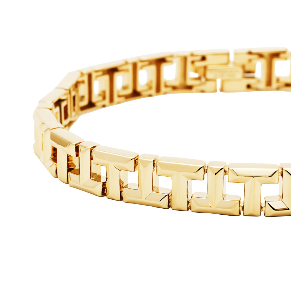 Tiffany & Co. Tiffany T True Bracelet 18K Yellow Gold