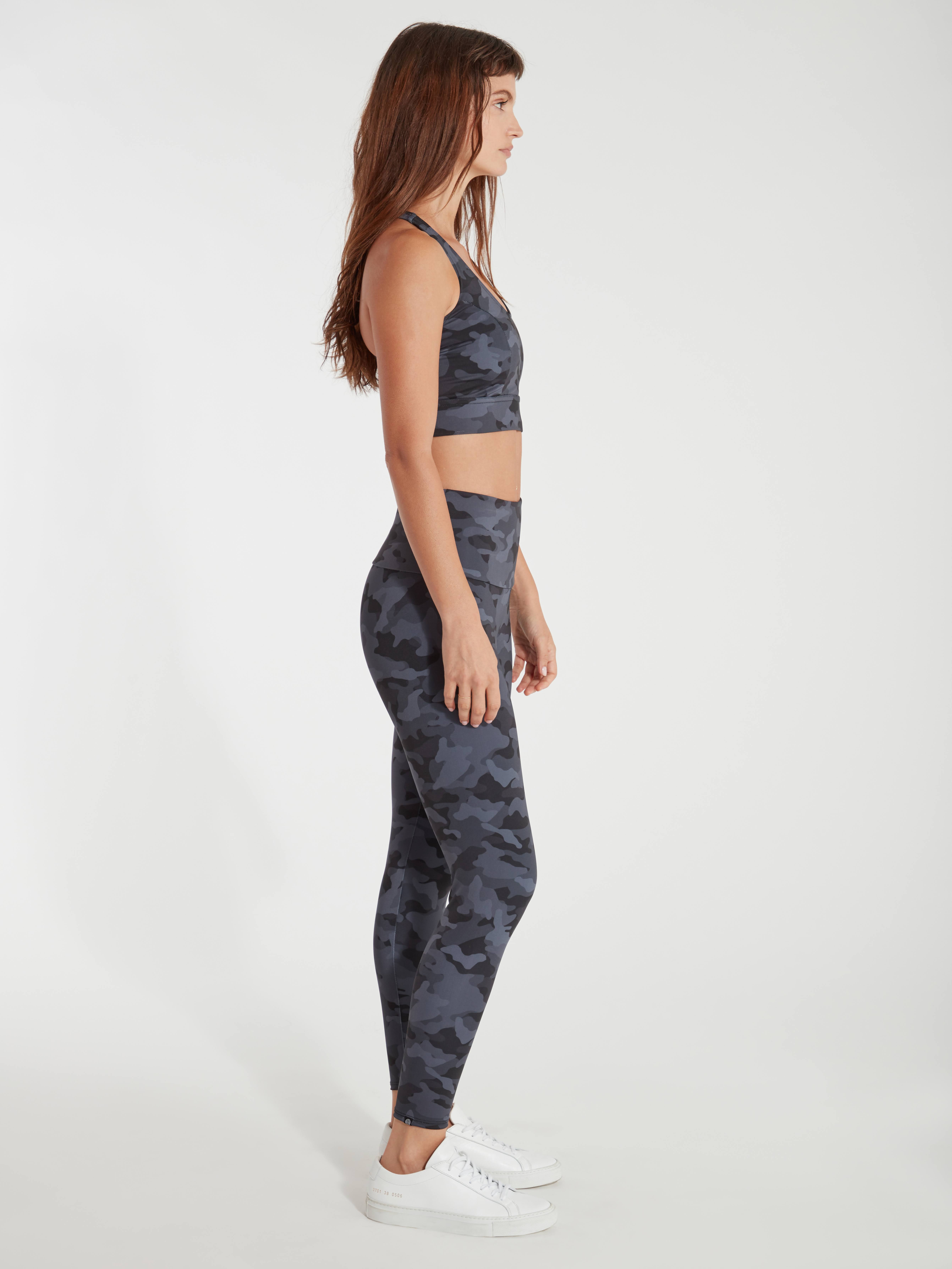 Onzie High Basic Midi Black/Gray Camo S/M
