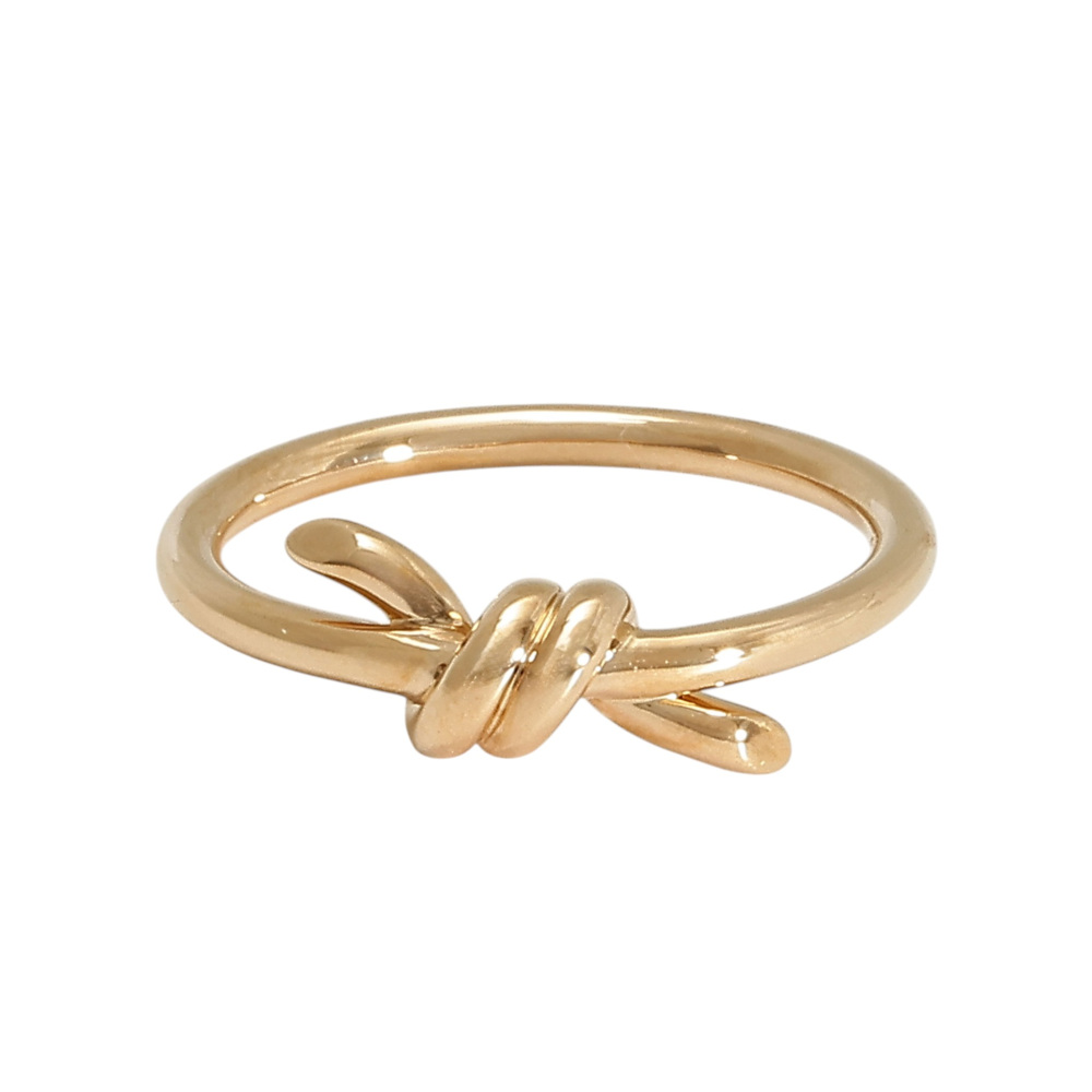Tiffany & Co. Knot Ring 18K Rose Gold 70305801