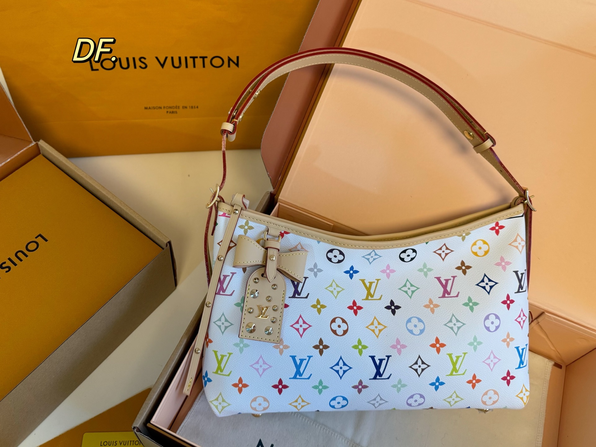 LV vintage floral tote bag - cnluxepick