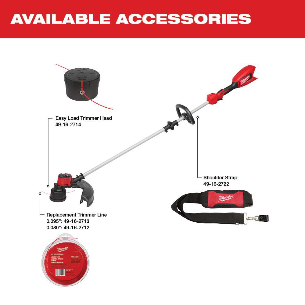 Milwaukee M18 Brushless String Trimmer Bare Tool 2828-20
