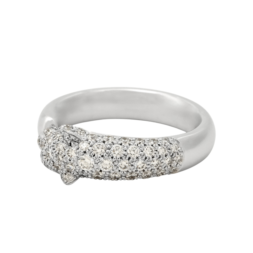 Cartier Panthère Ring 18K White Gold N4765900