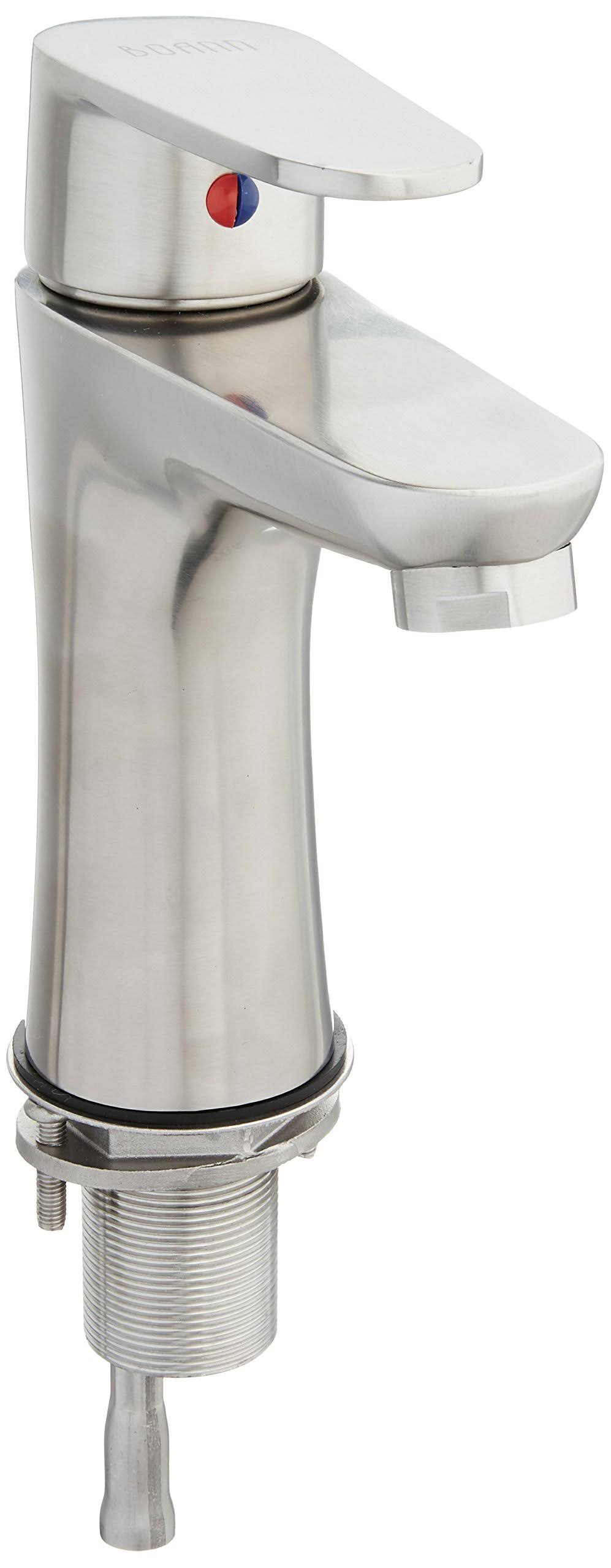 Boann Olivia-6 6.3-inch T304 Stainless Steel (Silver) Bathroom Faucet