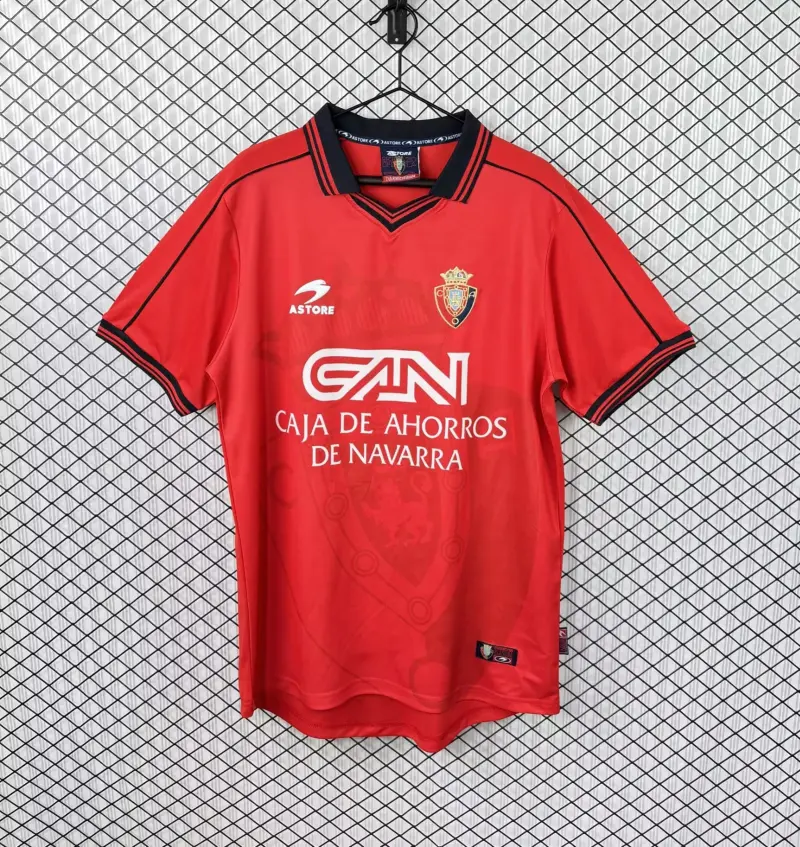 Retro 98/99 Osasuna Home Jersey