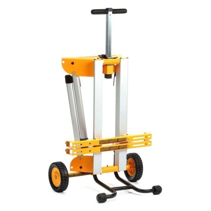 dewalt-33 lbs. Heavy Duty Rolling Table Saw Stand with Quick-Connect Stand Brackets with 200lbs. Capacity
