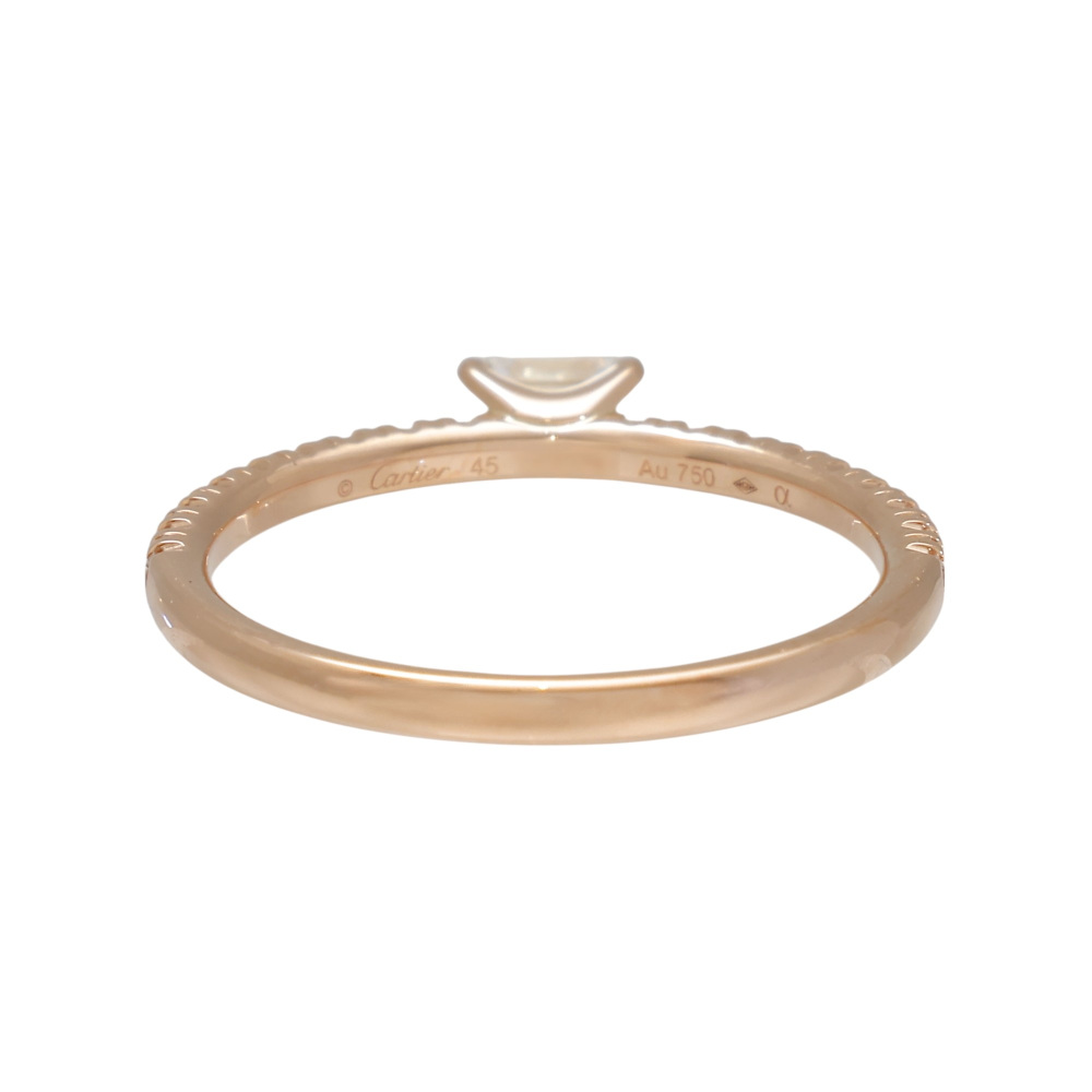 Cartier Ethancel Do Ring 18K Rose Gold B4216700