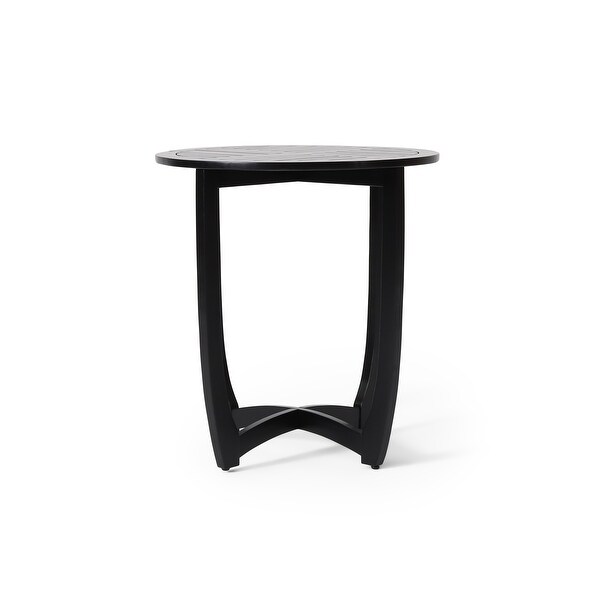 Round Solid Wood Coffee Table