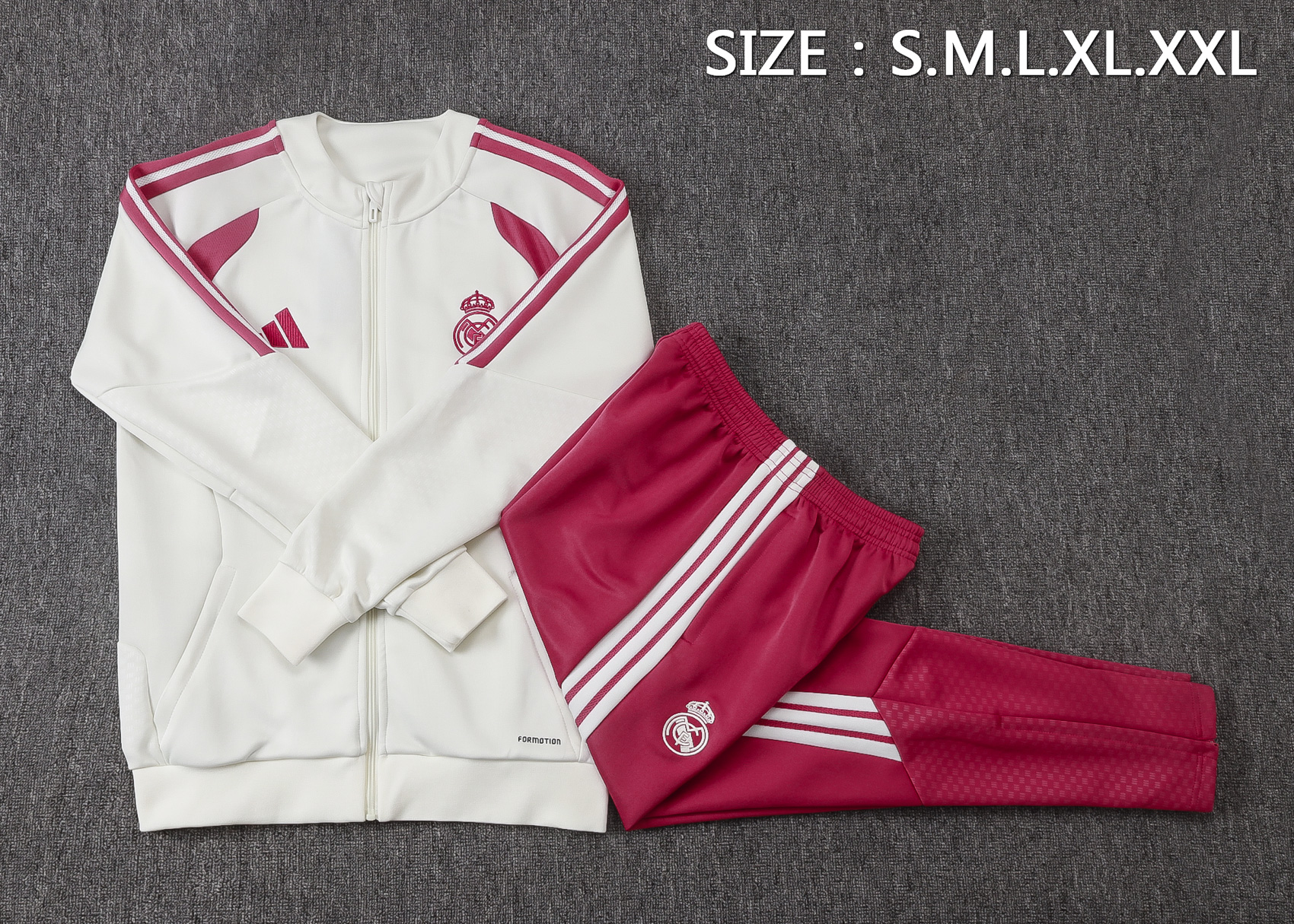 Real Madrid 26/27 Training Suit Full Zipper A26073 2