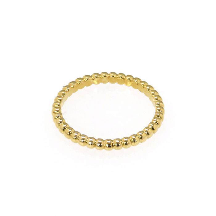 Van Cleef & Arpels Perlet Ring 18K Yellow Gold