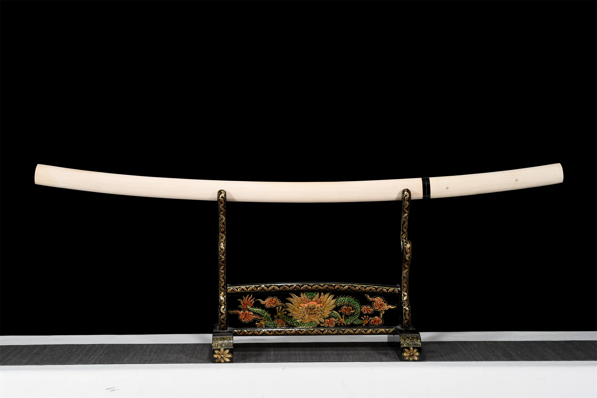 T10 Shirasaya Katana – Real Hamon, Natural Saya, Full Tang