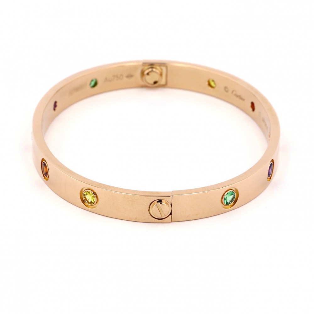 Cartier Love #17 Bracelet 18K Rose Gold
